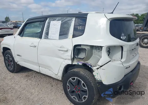 2017 Jeep Renegade Trailhawk 4X4 from USA, damaged, VIN ZACCJBCB3HPF72303
